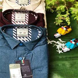 Republic Rebirth Men Slim Fit Casual Shirt - 3 Shirt